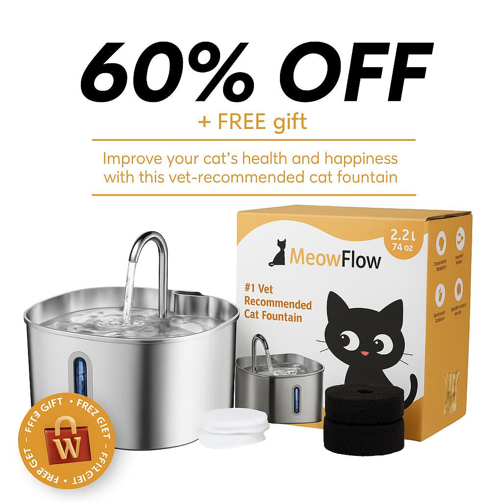 The MeowFlow™ Health & Happiness Cat Kit